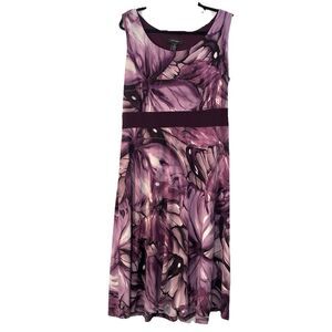 Vtg R&M Richard’s Womens 14 Dress Purple Butterfly Babydoll Y2K Fairy Forest